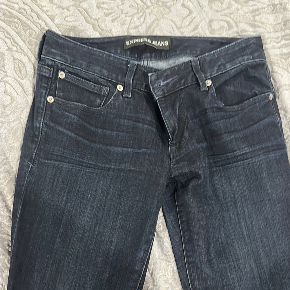 Express Black Skinny Jeans with Sleek Fit